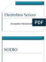 Electrolitos sericos 