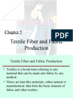 Textile Fiber and Fabric Production Processes