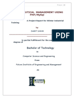 Pharmaceutical Management Project