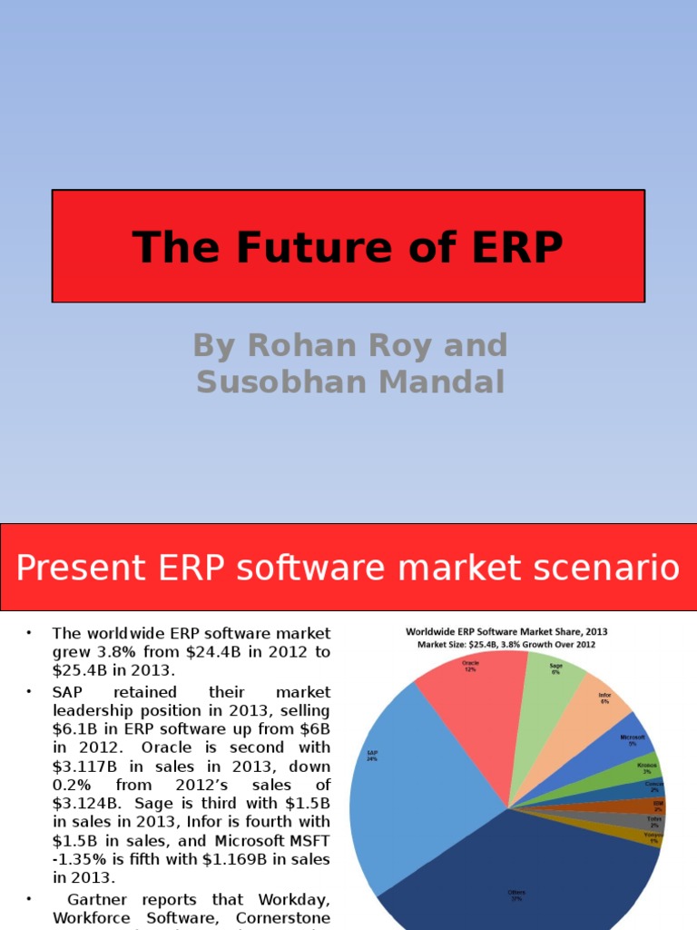 Future Trends in ERP and Market Growth | PDF | Internet Of Things ...