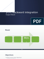 JF/FL Backward Integration: Gurgaon-Pataudi