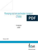 Pumping Stations and Water Transport Systems CT5550