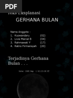 Download Power Point Teks Eksplanasi GERHANA BULAN by RahmaYuniarka SN324619670 doc pdf