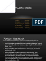 Manajemen Kinerja PPT Kelompok 1