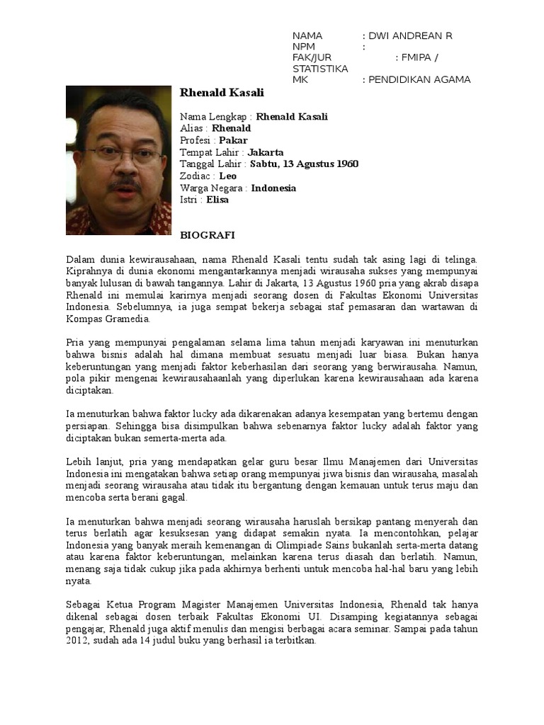 Rhenald Kasali