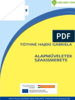 Alapmuveletek Szakismerete PDF