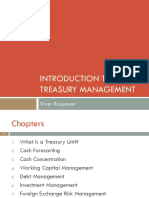 introduction to treasury management