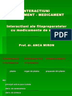 Interactiuni Medicament - Medicament