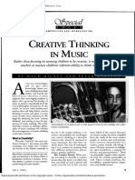 Creative Thinking in Music PDF