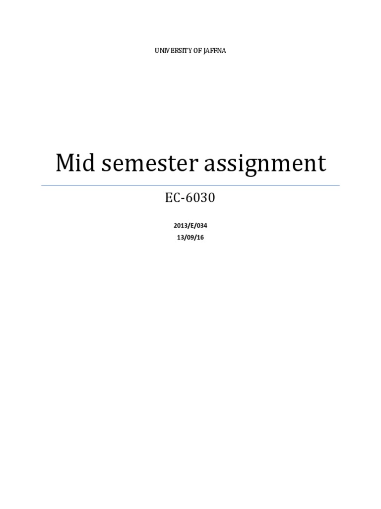 assignment jaffna pdf