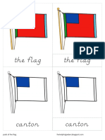 Parts of The Flag Nomenclature - D'Nealian