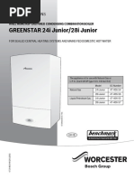 Greenstar 24-28 I Junior Combi Operating Instructions