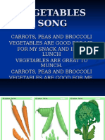 Vegetables Song