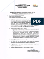Division Memorandum No. 57, s. 2015