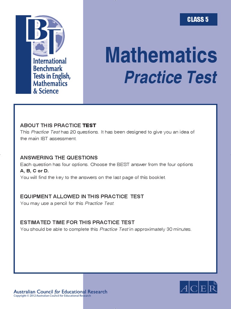 IBT_Practice_Test_Grade_5_Maths.pdf | Personal Growth