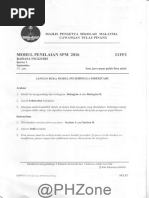 Download 2016 Percubaan SPM Pulau Pinang Bahasa Inggeris Kertas 1 by Pete Wang SN324642626 doc pdf