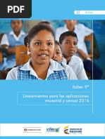 Guia 9 Lineamientos Para Las Aplicaciones Muestral y Censal 2016 v2