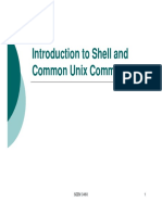 Intro Shell Common Unix 2015