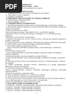 Asistent Medical Generalist - Tematica Si Bibliografia Grad Principal 2016