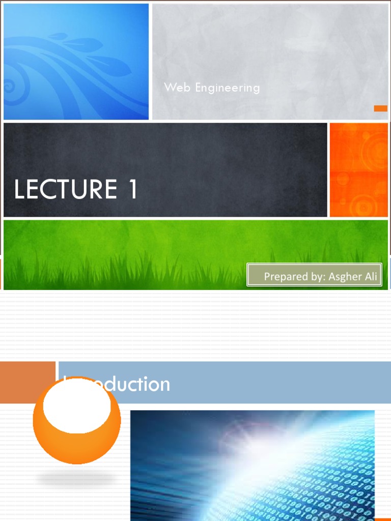 Web Engineering Basics and Languages | PDF | Java Server Pages | World ...