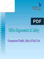 Office Safety Ergonomics Hand Out