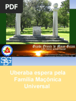 Uberaba Espera Pela Família Maçônica Universal.ppt