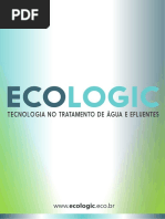 Catálogo Ecologic - Tecnologia em Águas e Efluentes