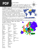 Lesson 8 Unesco World Heritage Sites Europe