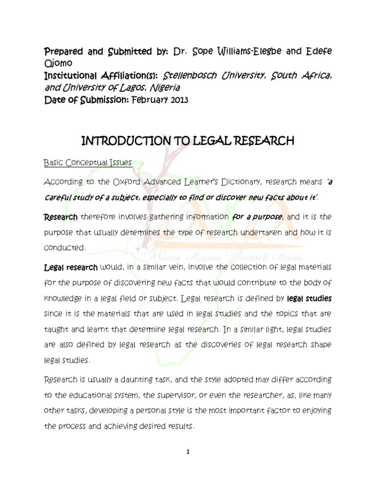 Introduction to Legal Research .pdf Quantitative Research