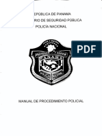 Manual de Procedimiento de Policia PDF