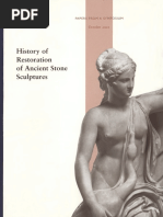 History of Restorationof Ancient Stone Sculptures. 2003 PDF