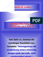 Komunikasi Dengan Allah1