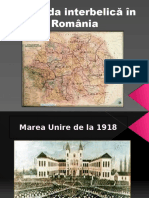 Perioada Interbelica in Romania