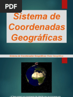 Sistema de Coordenadas Geográficas