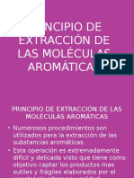 Aroma 1 Principio de Extracción de Las Moléculas Aromáticas