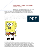 The Spongebob Manifesto