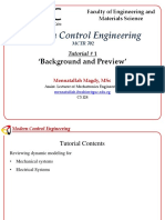 Tut 1 Modern Control Engineering