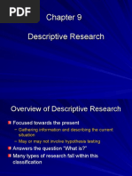 Descriptive Research