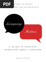 Download Language Matters A Guide to Everyday Questions About Language 2 Ed-Manteshpdf by Vasilescu Andreea SI Silviu SN324681079 doc pdf