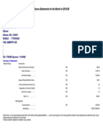 Bonus Statements For The Month of 2016/08