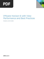 Vmware Horizon View Best Practices Performance Study