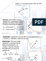 1 Vježbe Statika