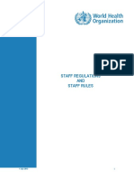 En Staff Regulations and Staff Rules