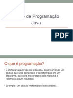 Aula de Programação Java Iniciantes