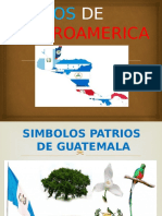 Simbolos Patrios de Centroamerica
