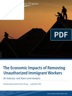 The Economic Impacts of Removing Unauthorized Immigrant Workers