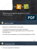 Steps To Becoming A CPA