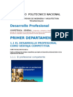 1er. Parcial Desarrollo Profesional