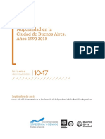 Nupcialidad Buenos Aires 1990-2015