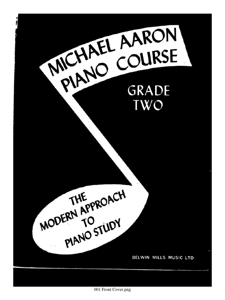 Michael Aaron Piano Course Grade Two | Musical Compositions | Elements